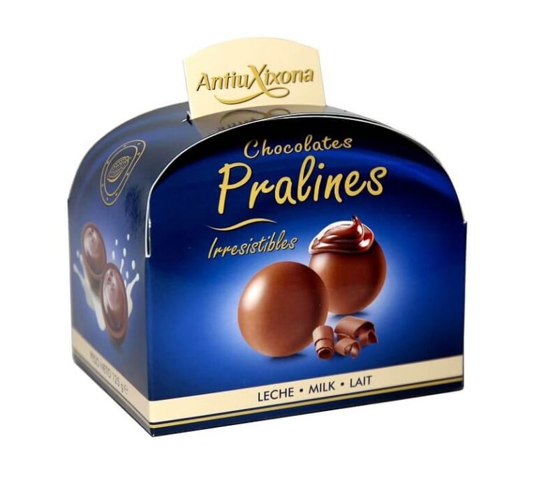 BOMBON PRALINE LECHE ANTIU XIXIONA