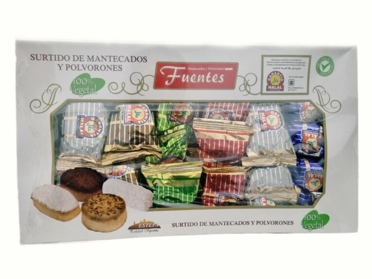 MANTECADOS Y POLV. SURTIDOS HALAL FUENTES 600 GR