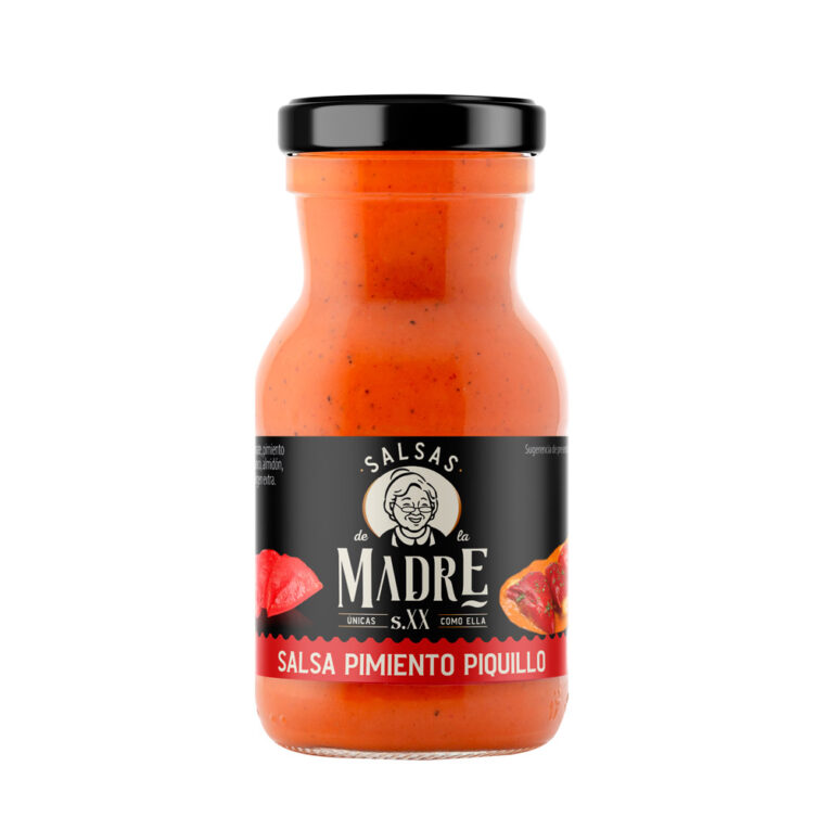 SALSA PIMENTO PIQUILLO DE LA MADRE S.XX 200 GR.