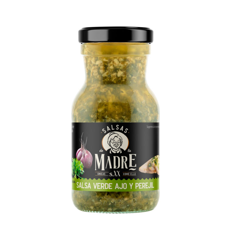 SALSA VERDE AJO-PEREJIL DE LA MADRE S.XX 200 GR.