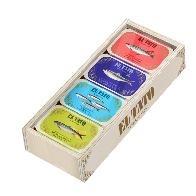 TA COFFRET X4 TAPAS SARDINES 445 327G